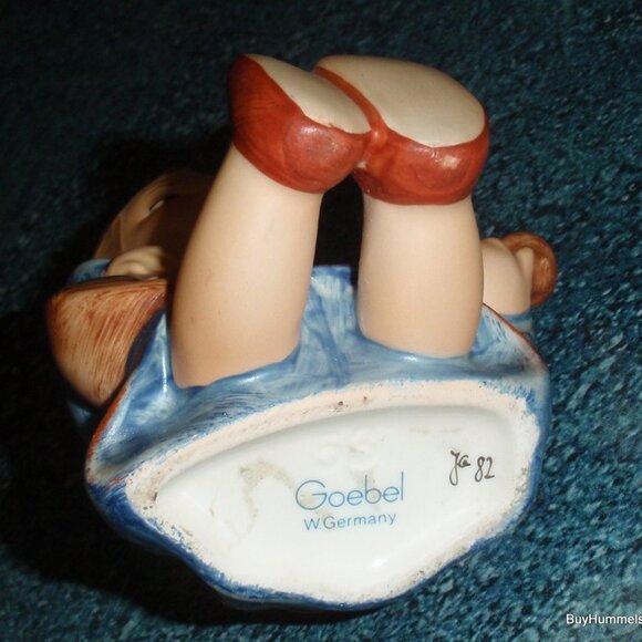 "Joyful" Goebel Hummel Figurine #53 TMK6 Girl Playing Guitar - CHRISTMAS GIFT! - Picture 9 of 9